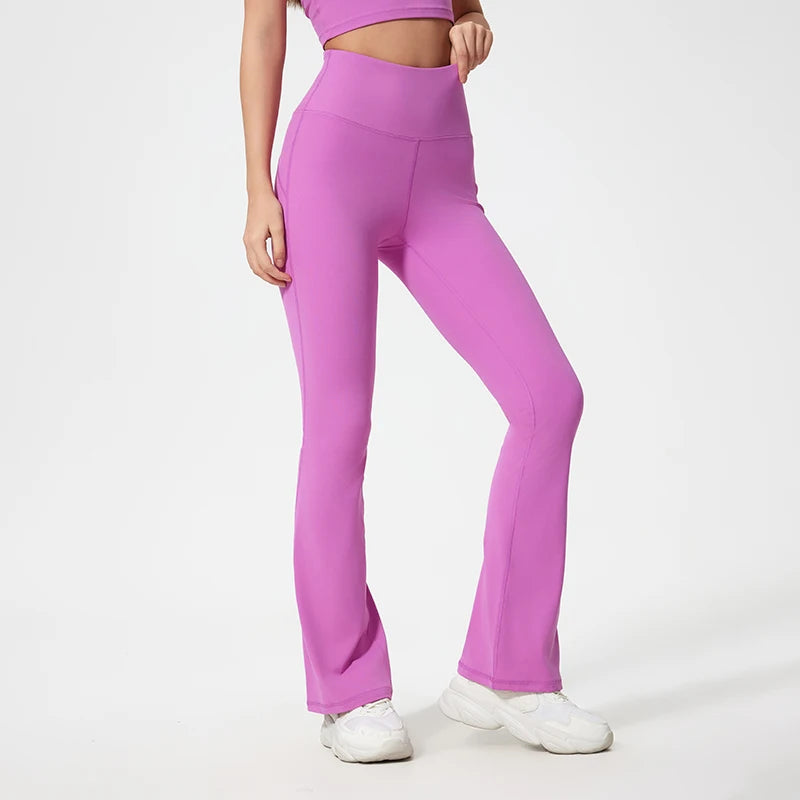 Nepoagym 31” Flare Leggings för Kvinnor – Yogabyxor