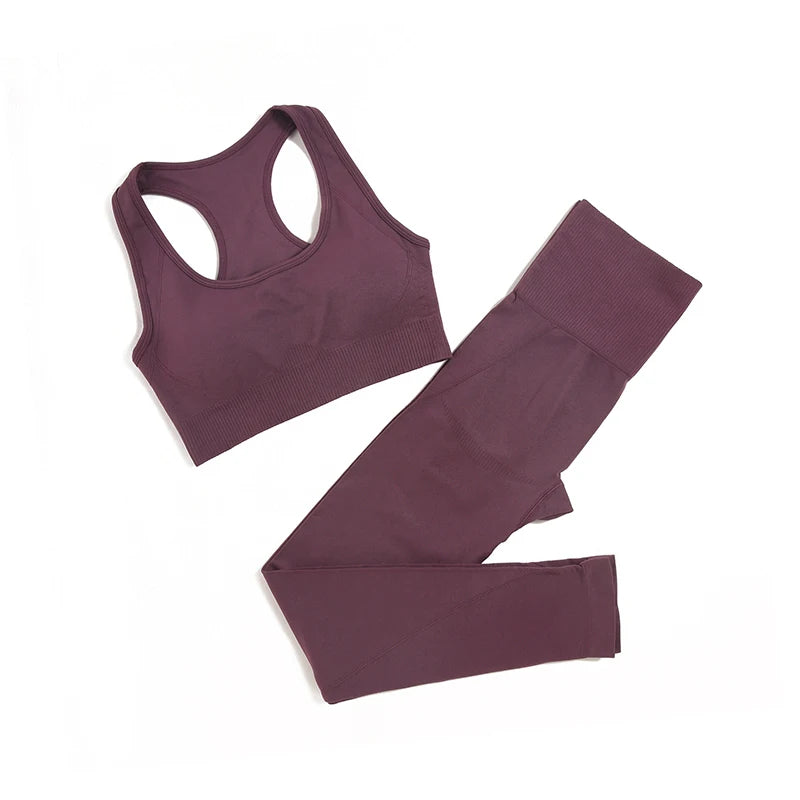 WAREBALL Sömlöst Yogaset – 2/3/4 Delar